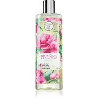 Bohemia Gifts & Cosmetics Flower Line Peony umývací gél na telo a vlasy 400 ml
