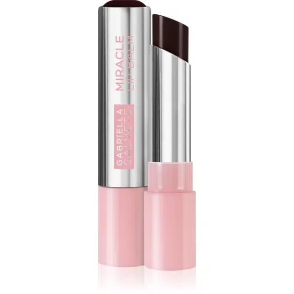 Gabriella Salvete Miracle Lip Balm hydratačný balzam na pery reagujúce na pH odtieň 106 Black 4 g
