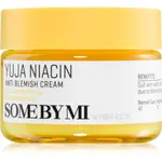 Some By Mi Yuja Niacin Anti Blemish Cream hydratačný a rozjasňujúci pleťový krém pre pleť s hyperpigmentáciou 60 g