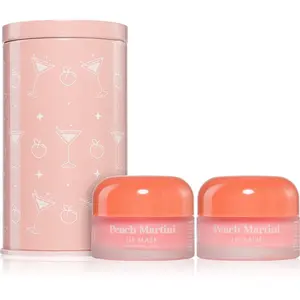 Barry M Lip Care Duo darčeková sada na pery s vôňou Peach Martini