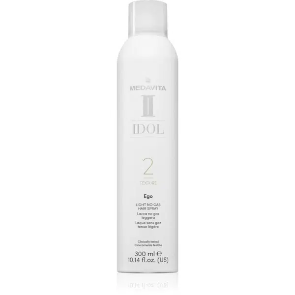 Medavita IDOL Texture 2 lak na vlasy pre hladký styling a objem 300 ml