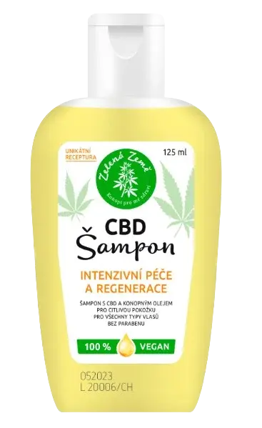 ZELENÁ ZEMĚ CBD šampón 125 ml