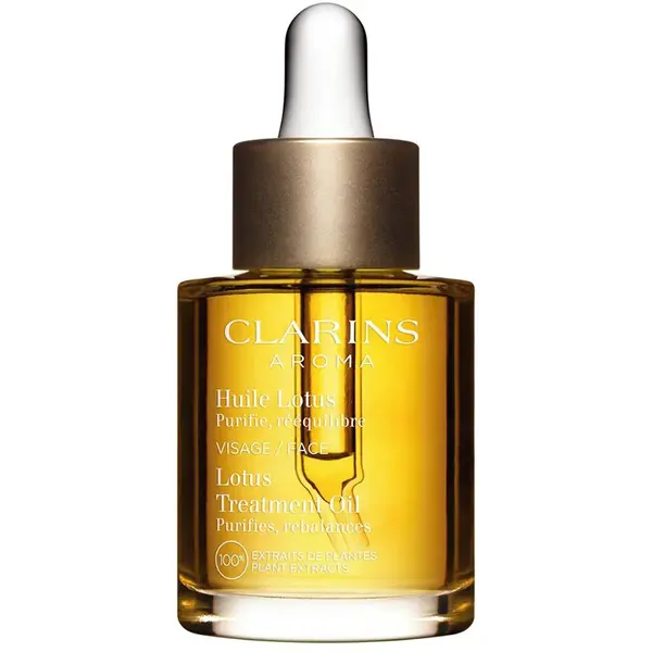 Clarins Lotus Treatment Oil regeneračný olej s vyhladzujúcim účinkom na deň aj noc 30 ml