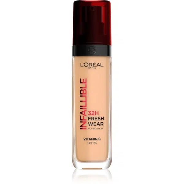 L’Oréal Paris Infaillible 32H Fresh Wear dlhotrvajúci tekutý make-up odtieň 200 WARM DORE 30 ml