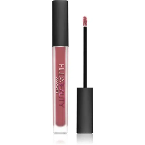 Huda Beauty Liquid Matte Lipstick Ultra-Comfort dlhotrvajúci rúž s matným efektom odtieň Gossip Gurl 4.2 ml