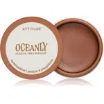 Attitude Oceanly Plastic Free Makeup krémové očné tiene s matným efektom odtieň Brown Sugar 5 ml