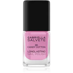 Gabriella Salvete Longlasting Enamel dlhotrvajúci lak na nechty s vysokým leskom odtieň 86 Candy Cotton 11 ml