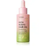 delhicious RICH ROOTS AMLA & ROSEMARY HAIR OIL hydratačný a upokojujúci olej pre suchú pokožku hlavy so sklonom k svrbeniu 50 ml