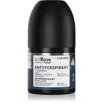so!flow Men Antiperspirant antiperspirant roll-on pre mužov Aloe scent of Grapefruit and Sandalwood 50 ml