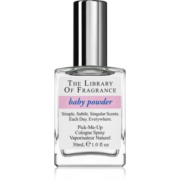The Library of Fragrance Baby Powder kolínska voda unisex 30 ml