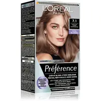 L’Oréal Paris Préférence farba na vlasy odtieň 7.1 Ashy Blond 1 ks