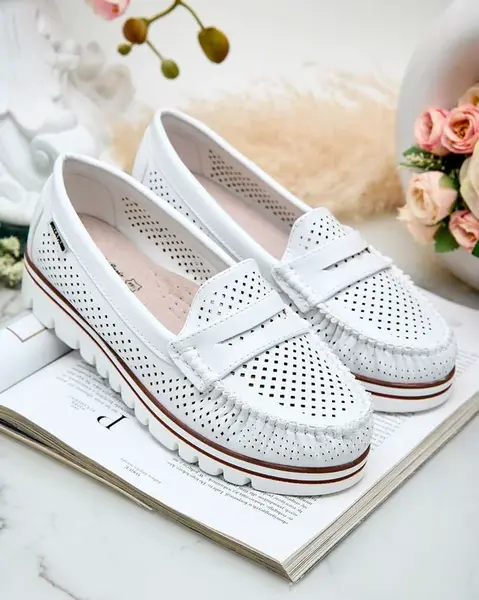 Resti Openwork women's moccasins Leteller