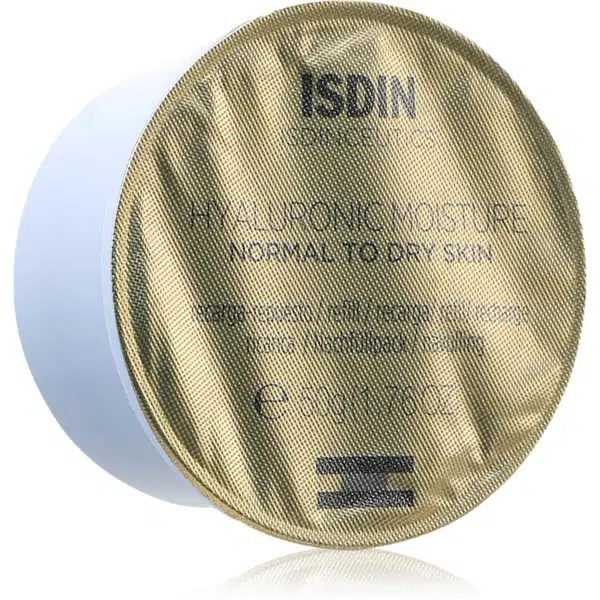 ISDIN Isdinceutics Hyaluronic Moisture Normal To Dry Skin Ceram denný krém pre normálnu a suchú pleť náhradná náplň 50 g