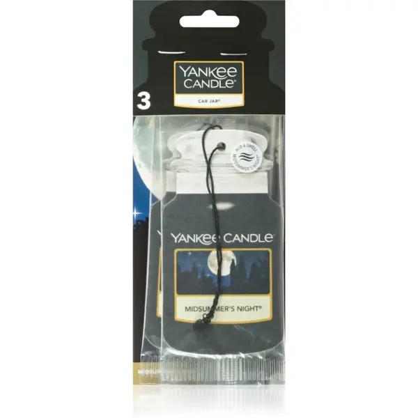 Yankee Candle Midsummer's Night vonná auto visačka 3 ks