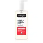 Neutrogena Clear & Defend+ čistiaci gél proti pupienkom 200 ml