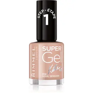 Rimmel Super Gel By Kate gélový lak na nechty bez použitia UV/LED lampy odtieň 012 Soul Session 12 ml