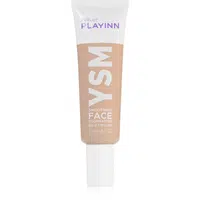 Inglot PlayInn YSM vyhladzujúci make-up pre mastnú a zmiešanú pleť odtieň 49 30 ml