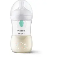 Philips Avent Natural Response AirFree SCY673/82 dojčenská fľaša 3-6 m Bear 260 ml