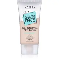 LAMEL OhMy Clear Face vysoko krycí make-up pre problematickú a mastnú pokožku odtieň 402 40 ml