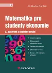 Kniha: Matematika pro studenty ekonomie od Moučka Jiří