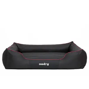 Pelíšek pro psa Reedog Comfy Black & Red line