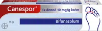 CANESPOR 1x denně 10 mg/g krém, 15 g