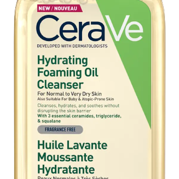 CERAVE Hydratační čisticí pěnící olej s obsahem 3 esenciálních ceramidů a lipidů 236 ml