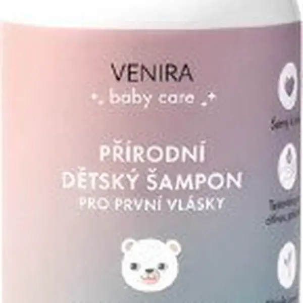 VENIRA přírodní dětský šampon pro první vlásky 300 ml