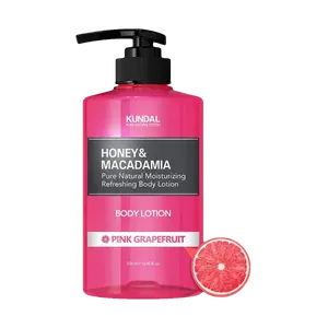 KUNDAL Honey&Macadamia Body Lotion - vyživující tělové mléko s vůní Grapefruitu 500 ml