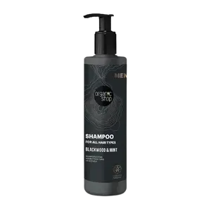 ORGANIC SHOP Šampon pro všechny typy vlasů Blackwood a máta 280 ml