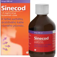 SINECOD 1,5mg/ml, sirup proti suchému kašli 200 ml