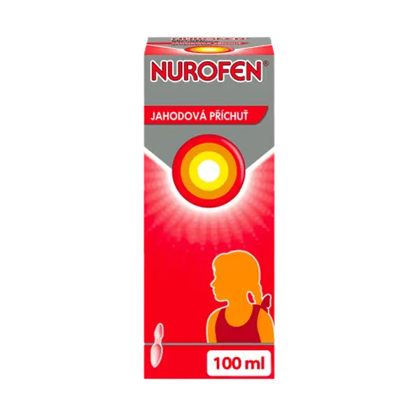 NUROFEN pro děti 4% 40mg/ml Jahodová příchuť 100 ml