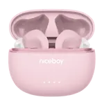 NICEBOY Bezdrátová sluchátka HIVE Pins ANC 3 Sakura Pink