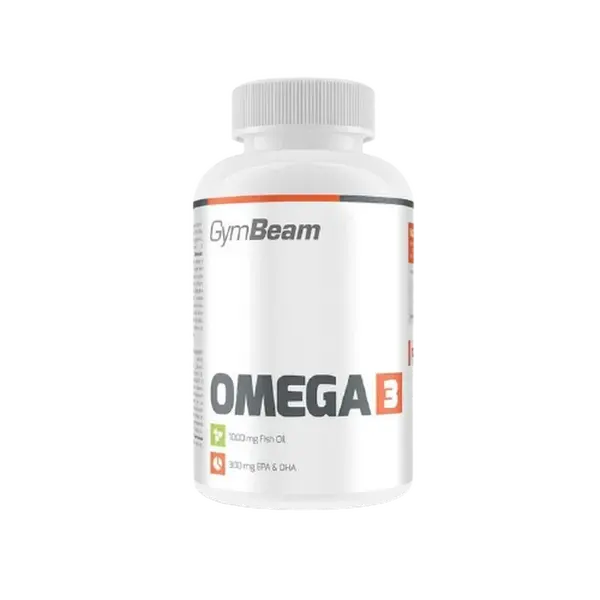 GYMBEAM Omega 3  bez příchuti 120 kapslí