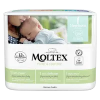 MOLTEX Pure & Nature Newborn 2-4 kg, 22 ks