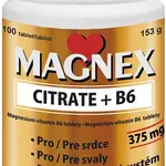 VITABALANS Magnex citrate 375mg + B6 100 tablet 100 ks