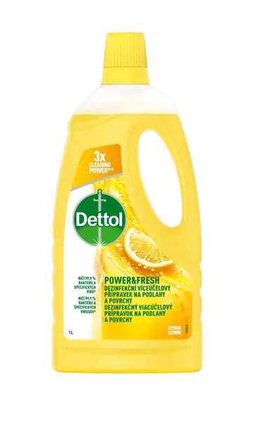 DETTOL Fresh Citron dezinfekční přípravek na podlahy a povrchy 1 l