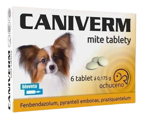CANIVERM pro psy a kočky 6 tablet