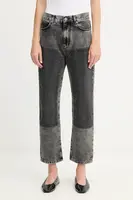 Bavlněné džíny Pinko dámské, high waist, 104635 A2W4