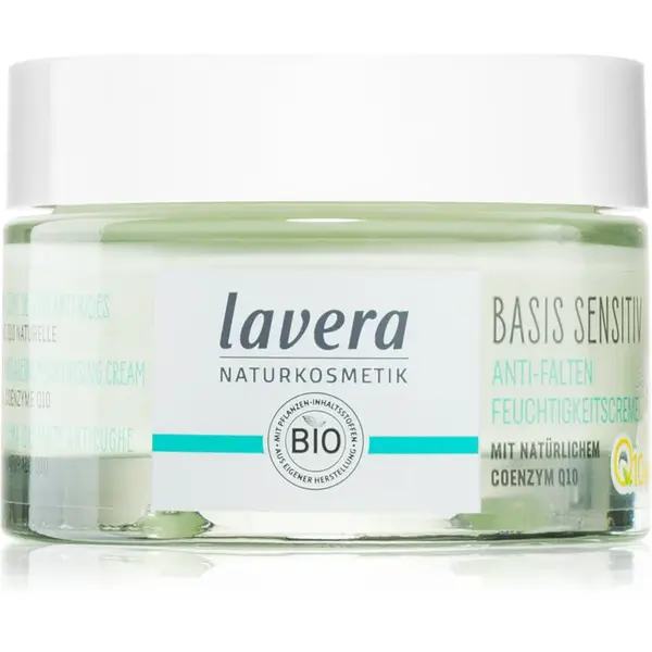 Lavera Basis Sensitiv Q10 hydratačný krém proti vráskam 50 ml