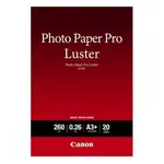 Canon Paper Pro Luster Photo 6211B008, 260 g/m2, A3+, lesklý, atramentový, biely, foto papier