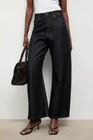 Bavlněné džíny Answear.LAB dámské, tmavomodrá barva