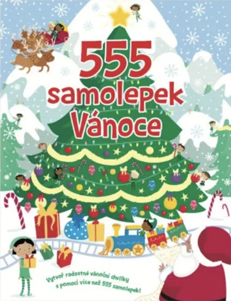 555 samolepek - Vánoce
