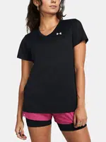 Under Armour Tričko Tech SSV- Solid-BLK - Dámské