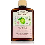 Green Pharmacy Essential oils of Lime Massage Oil masážní olej na celulitidu 200 ml