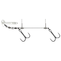 Savage gear návazec pro peg blade rig large 0,78 mm 23 kg 2 ks - 11 cm #1 x 2