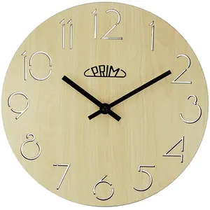 Prim Nástěnné hodiny Natural 51 E01P.3942.51