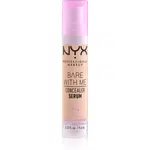NYX Professional Makeup Bare With Me Concealer Serum hydratační korektor 2 v 1 odstín 02 Light 9,6 ml