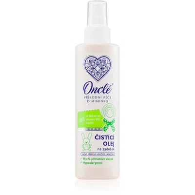 Onclé Baby dětský čisticí olej na zadeček pro děti od narození 200 ml