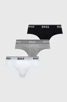 Spodní prádlo BOSS 3-pack pánské, bílá barva, 50475273